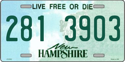 NH license plate 2813903