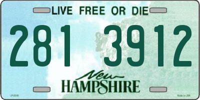 NH license plate 2813912