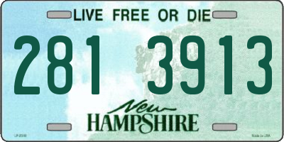 NH license plate 2813913