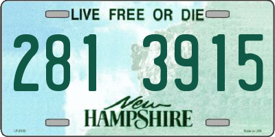 NH license plate 2813915