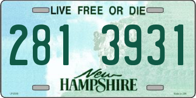 NH license plate 2813931