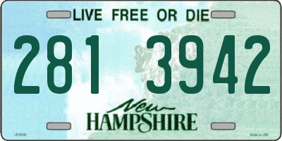 NH license plate 2813942