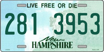 NH license plate 2813953