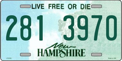 NH license plate 2813970