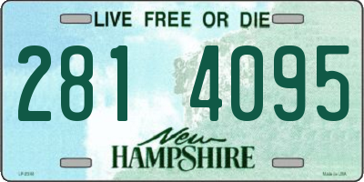 NH license plate 2814095