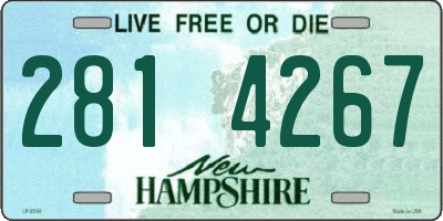 NH license plate 2814267