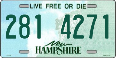 NH license plate 2814271