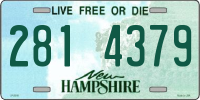 NH license plate 2814379