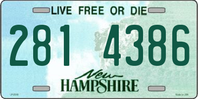 NH license plate 2814386