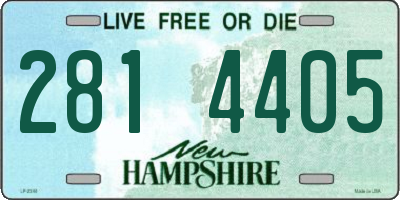 NH license plate 2814405