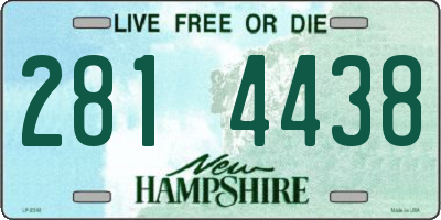 NH license plate 2814438