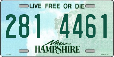 NH license plate 2814461