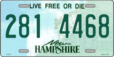 NH license plate 2814468