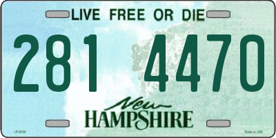 NH license plate 2814470