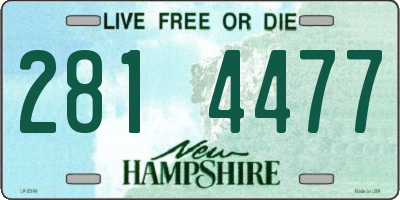 NH license plate 2814477
