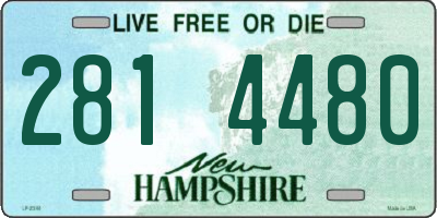 NH license plate 2814480