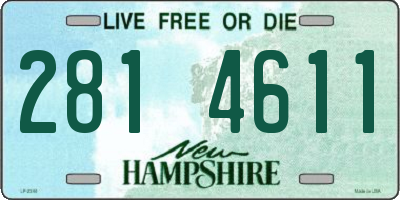 NH license plate 2814611