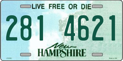 NH license plate 2814621