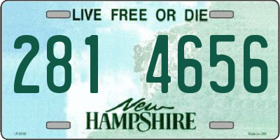 NH license plate 2814656