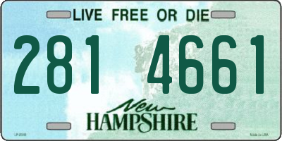 NH license plate 2814661
