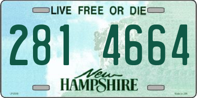 NH license plate 2814664