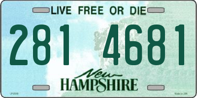 NH license plate 2814681