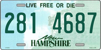 NH license plate 2814687