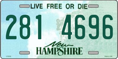 NH license plate 2814696