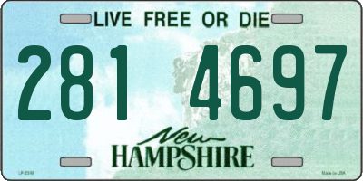 NH license plate 2814697