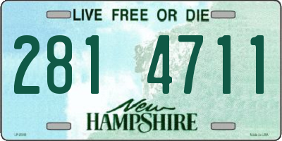 NH license plate 2814711