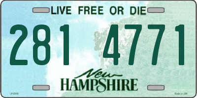 NH license plate 2814771