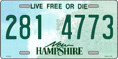NH license plate 2814773