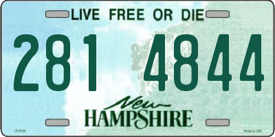 NH license plate 2814844