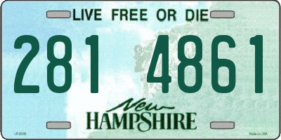 NH license plate 2814861