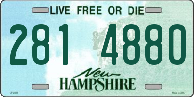 NH license plate 2814880