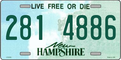 NH license plate 2814886