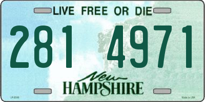 NH license plate 2814971