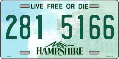 NH license plate 2815166
