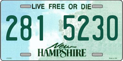 NH license plate 2815230