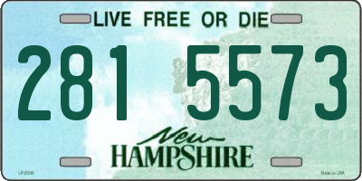 NH license plate 2815573