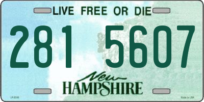 NH license plate 2815607