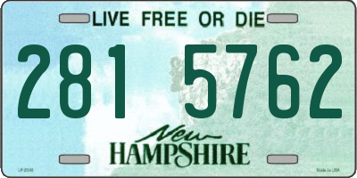 NH license plate 2815762