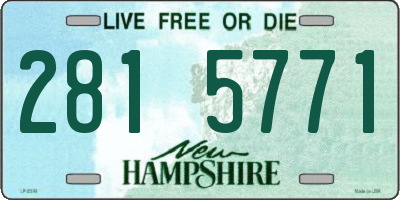 NH license plate 2815771