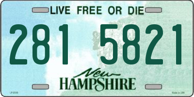NH license plate 2815821