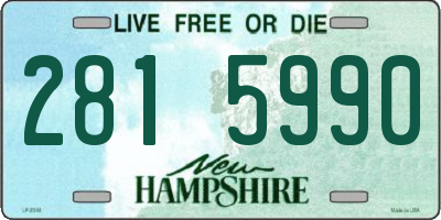 NH license plate 2815990