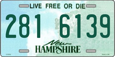 NH license plate 2816139