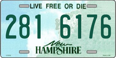 NH license plate 2816176