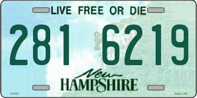 NH license plate 2816219