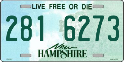 NH license plate 2816273
