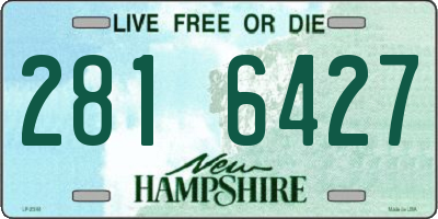 NH license plate 2816427